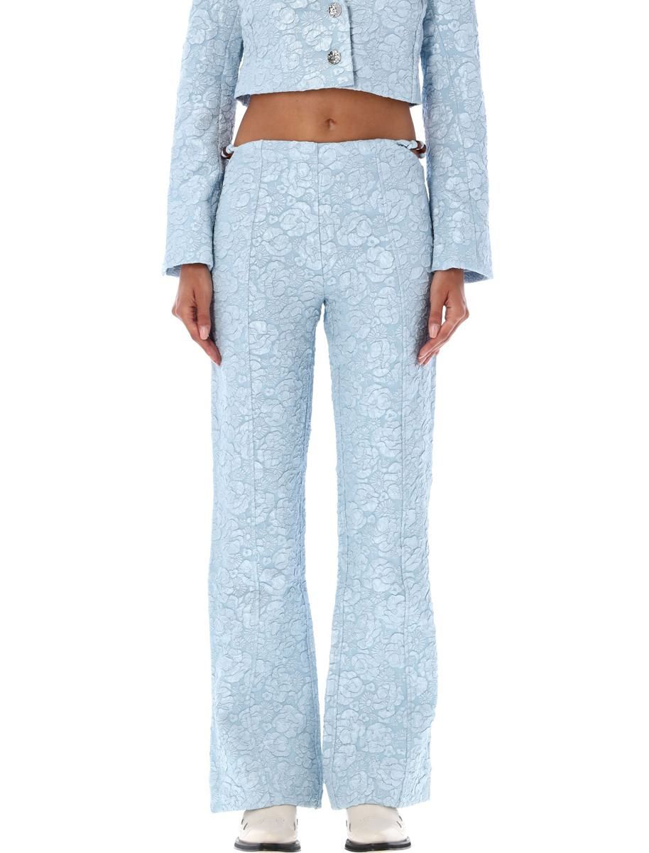 GANNI-Stretch-jacquard-pants-