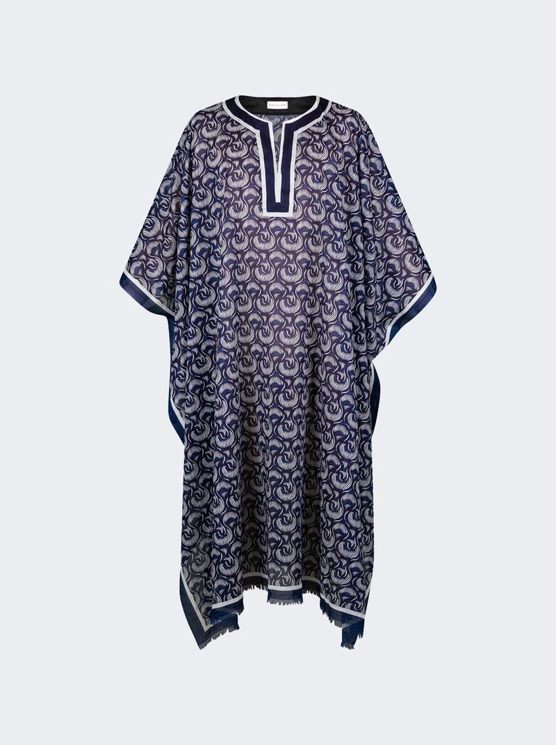 VIP【送料関税込】 DRIES VAN NOTEN PRINTED COTTON KAFTAN Printed cotton kaftan in red - Dries Van Noten | Mytheresa