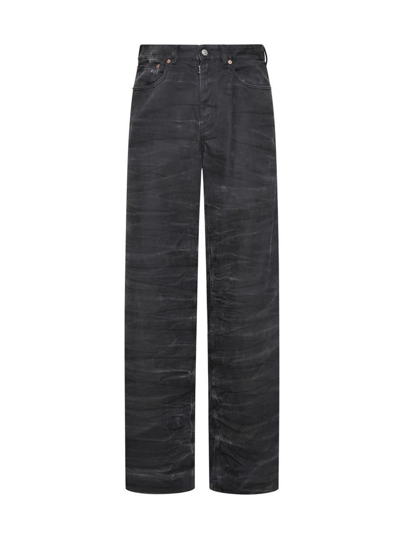 MM6 Maison Margiela Jeans - BLACK | Garmentory