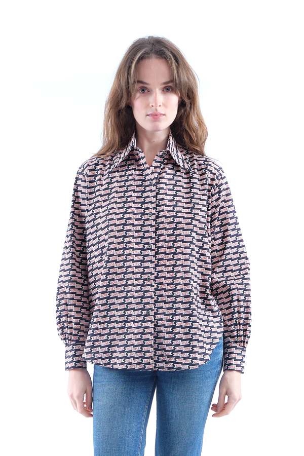 La Prestic Ouiston Brooks Kiss Love Top - Black Multi