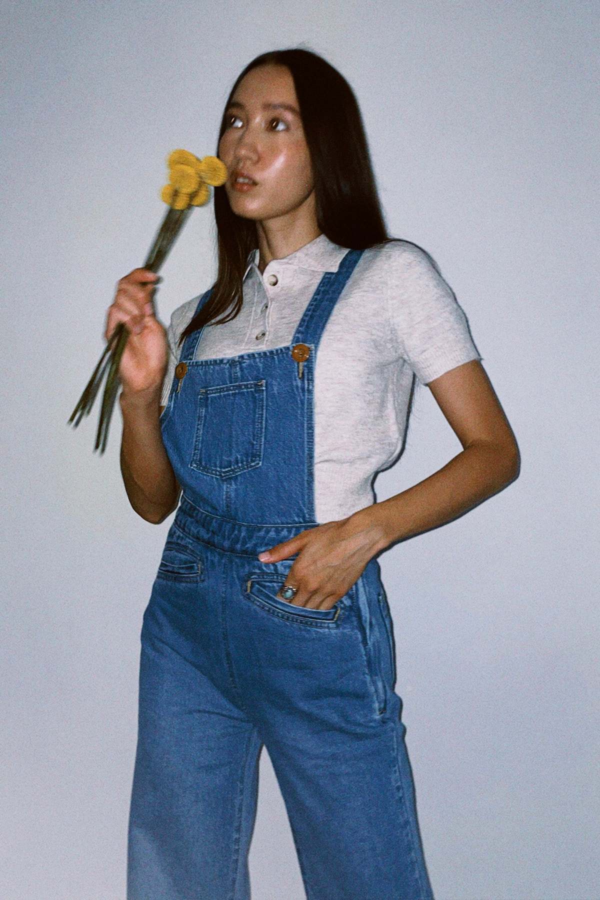 Rollas Sailor Overall - Lyocell Mid Vintage Blue - Image 2 of 5