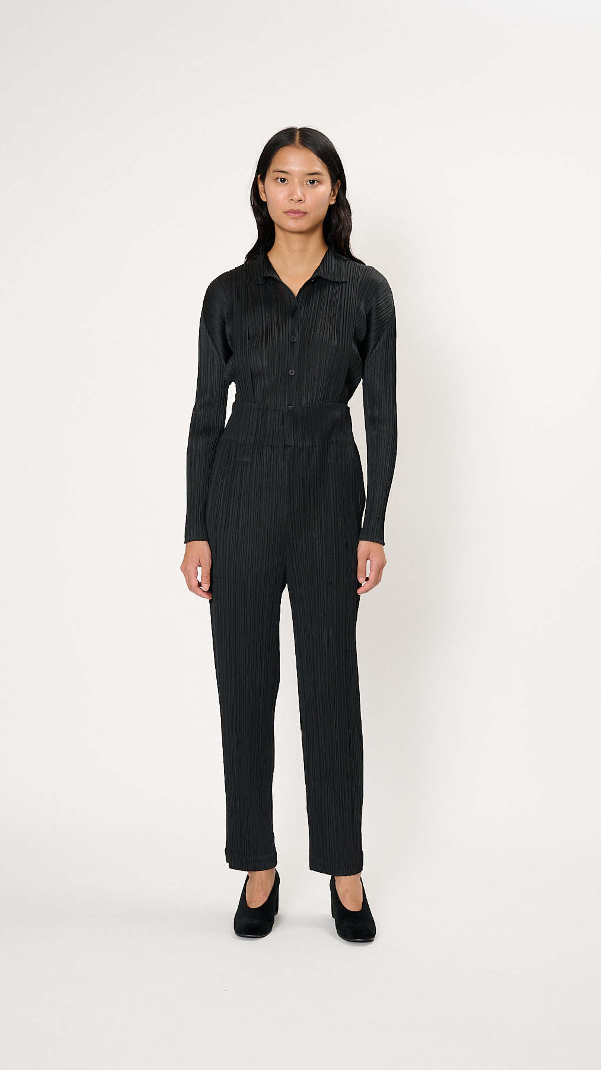 Pleats Please by Issey Miyake September Monthly Colors Jumpsuit 