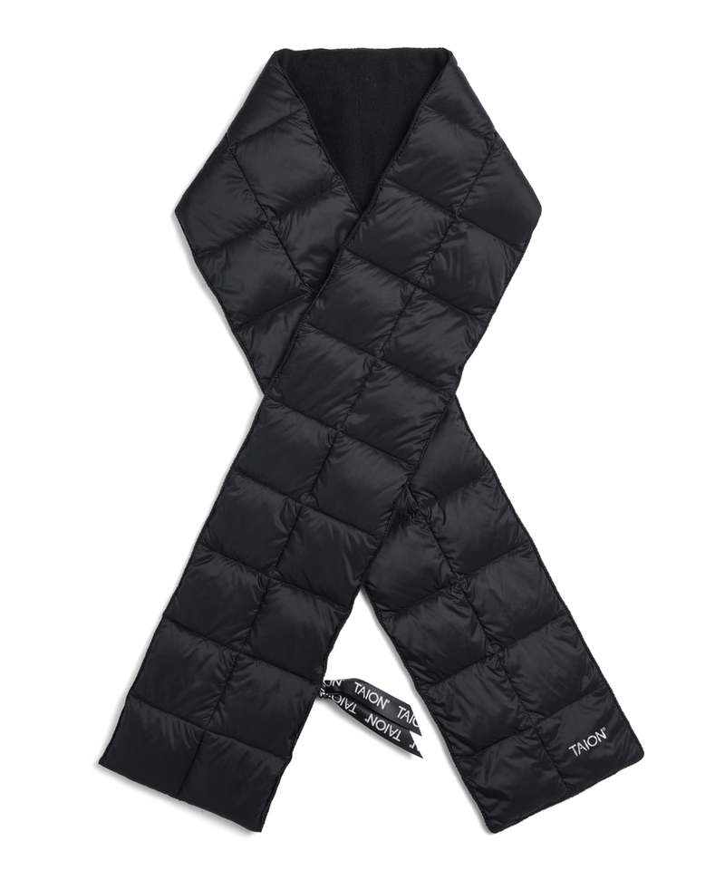 TAION Basic Down Long Scarf - Olive