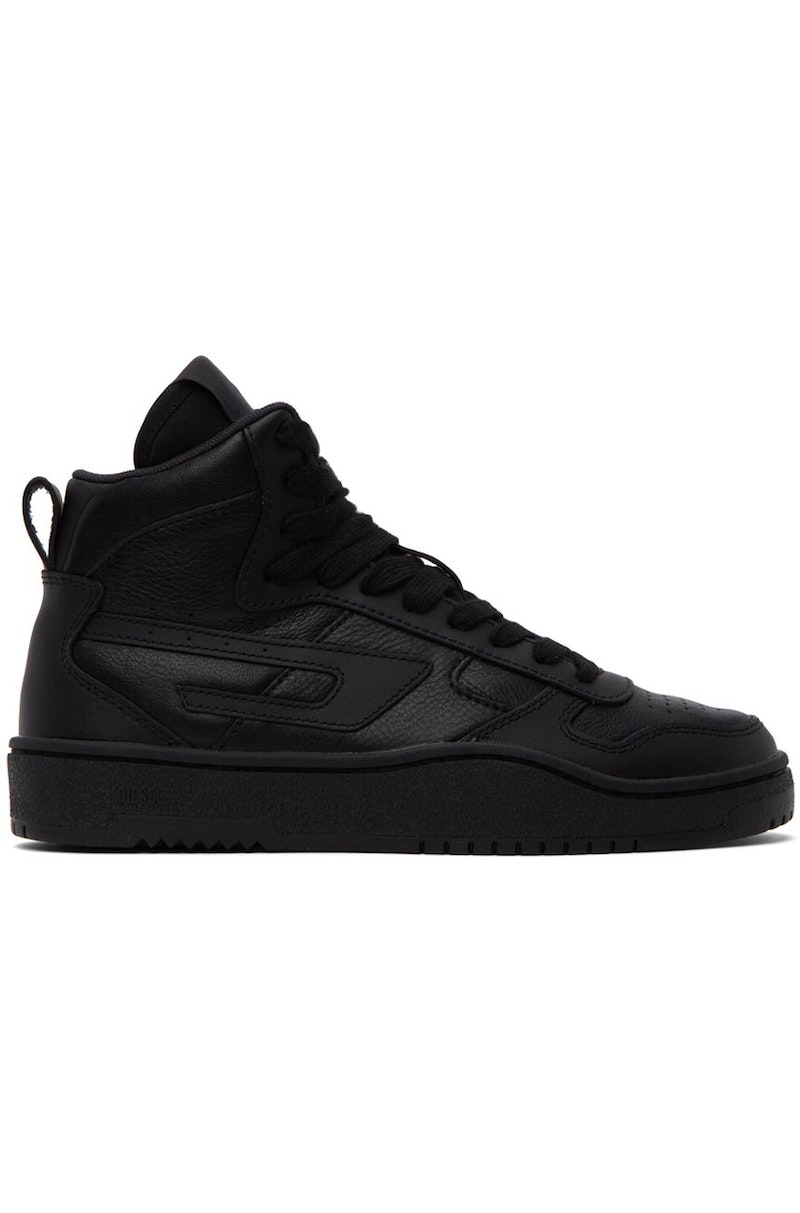 Diesel Black S-Ukiyo V2 Mid Sneakers | Garmentory