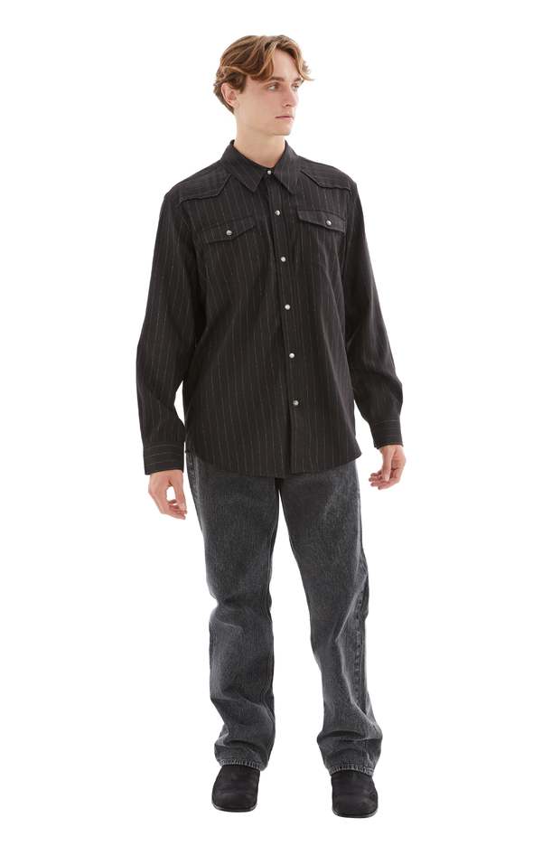 Our Legacy Frontier Shirt - Black | Garmentory