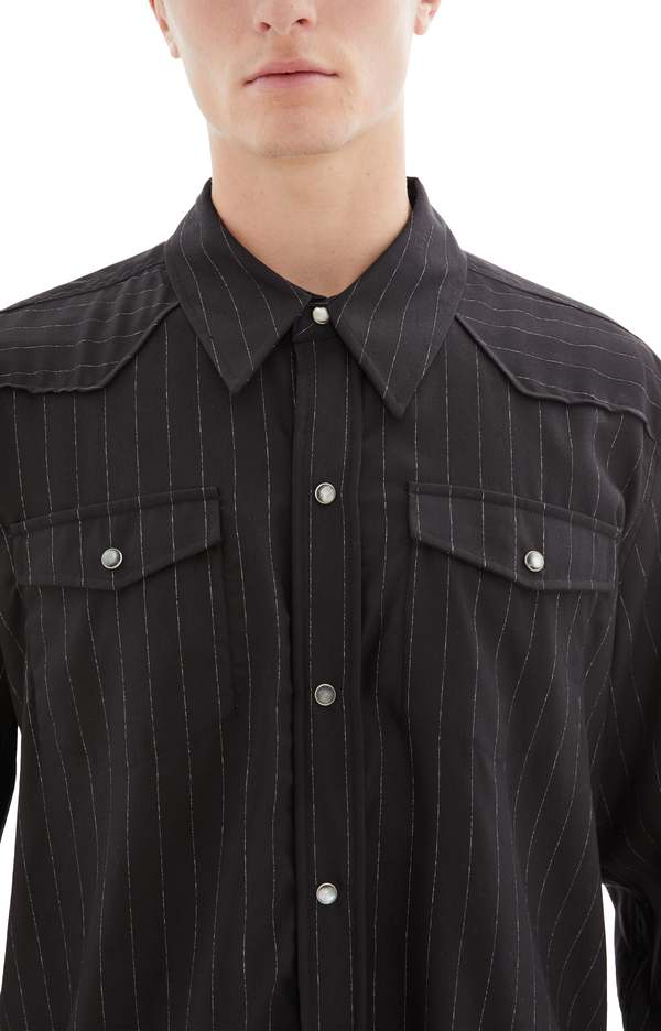 Our Legacy Frontier Shirt - Black | Garmentory