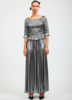 Batsheva Oak Dress - Silver - Thumbnail 1