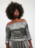 Batsheva Oak Dress - Silver - Thumbnail 2