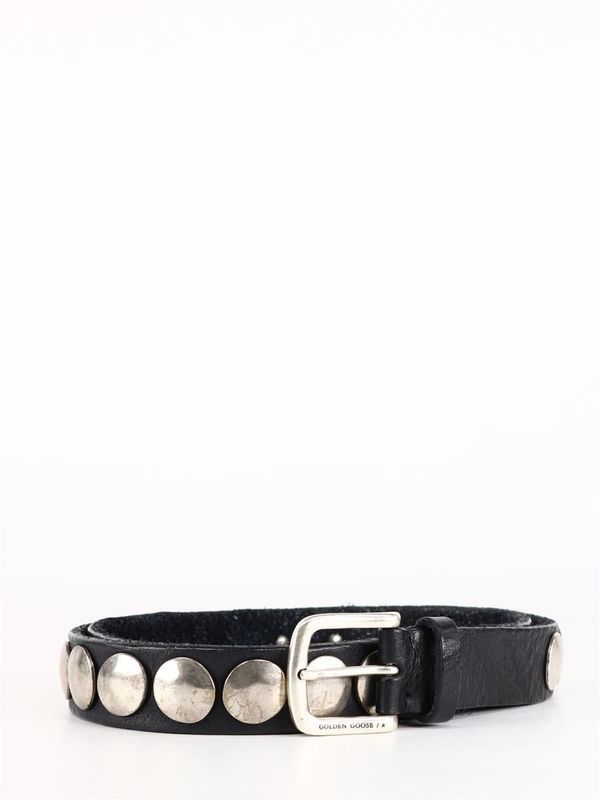 ベルト Golden  Trinidad Thin Belt With Studs TRINIDAD thin leather belt with studs Golden Goose €192,50