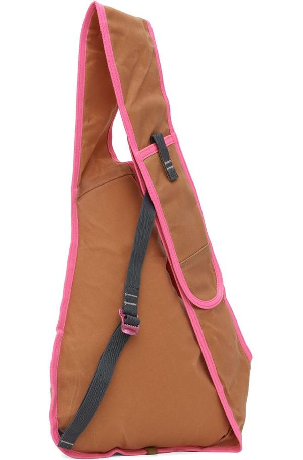 23aw Acne Studious スリングバックパック　ピンク Acne Studios Pink Sling Backpack | Garmentory