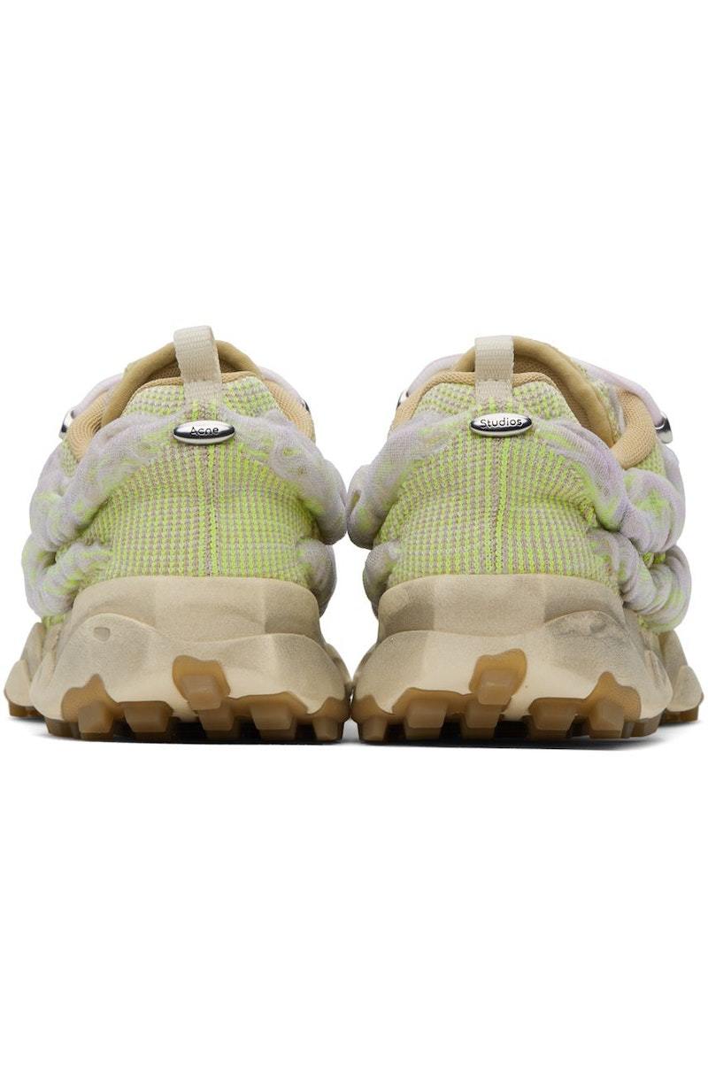 Acne Studios Green & Off-White Bubba Sneakers | Garmentory