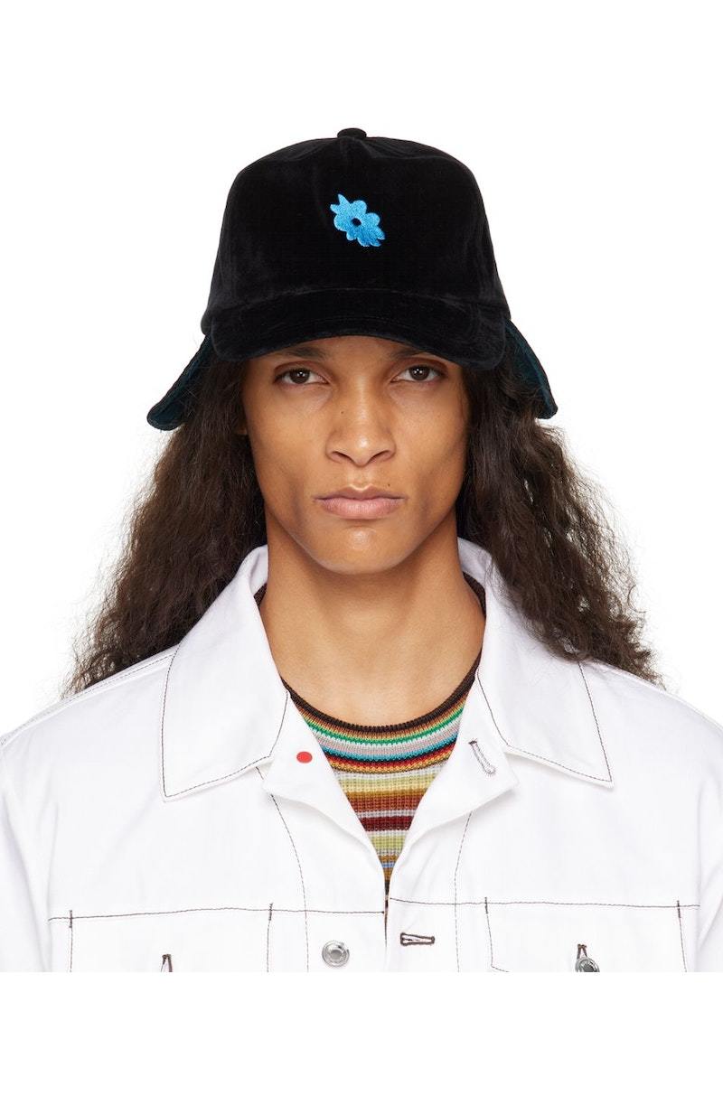 PAUL SMITH Ear Flap Cap - Black | Garmentory