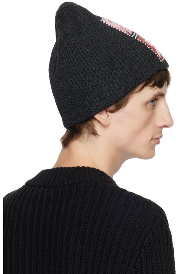 MISBHV Lily Orchid Beanie - Black | Garmentory