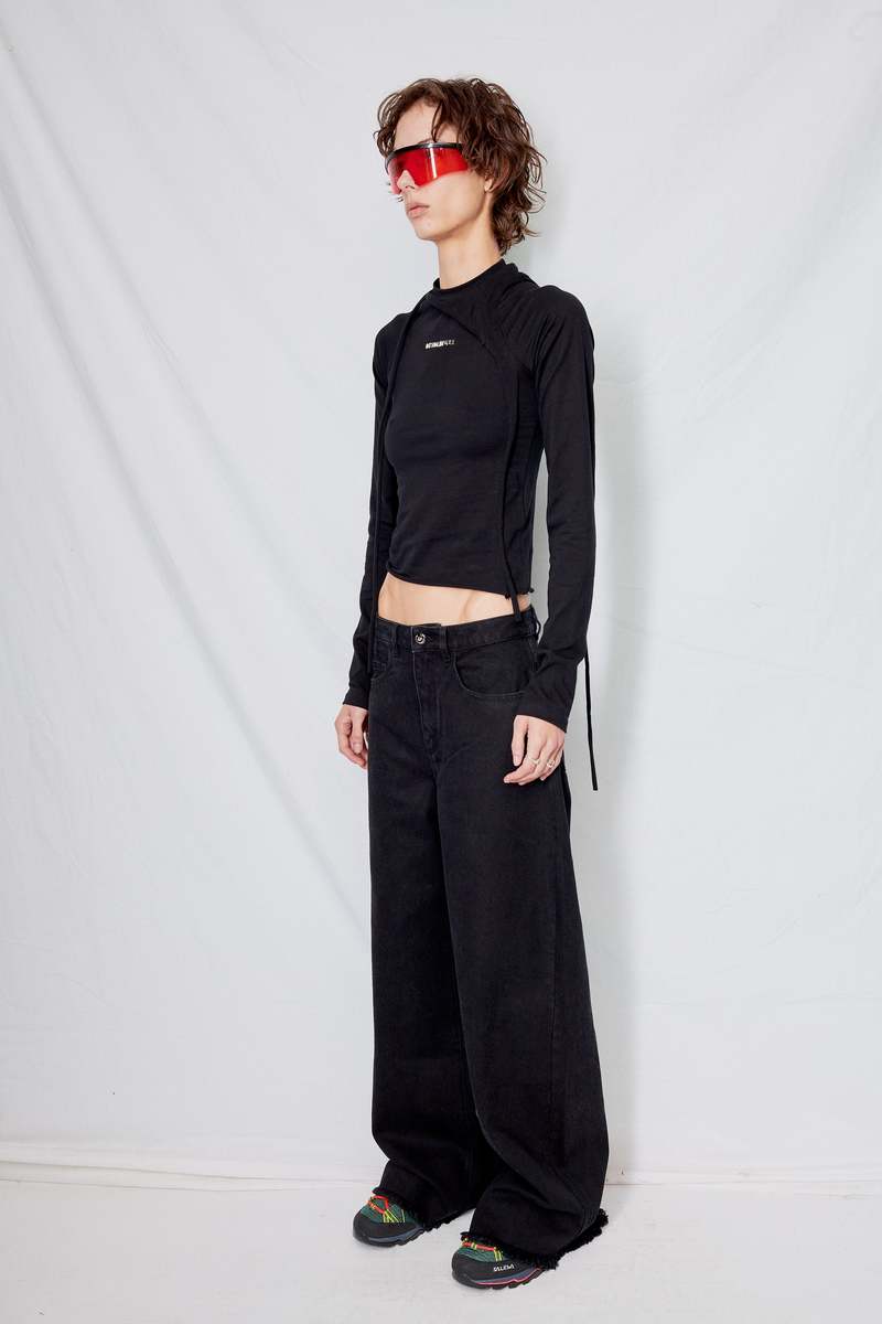 Black Deconstructed Long Sleeve | Garmentory