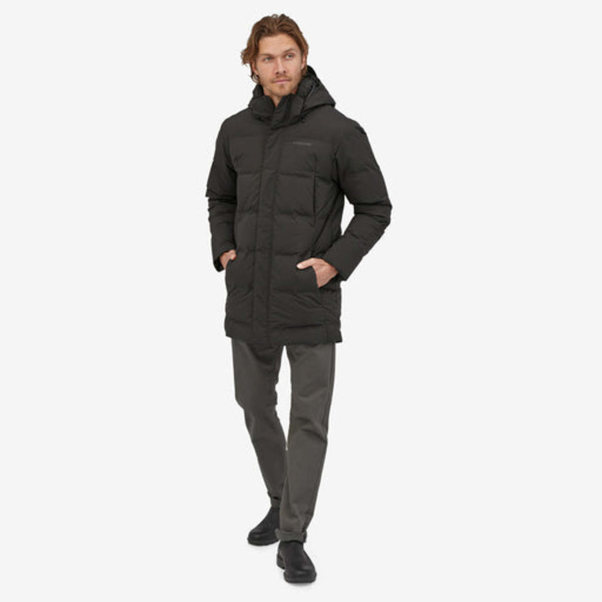 Patagonia Men's Jackson Glacier Parka - Black - Image 2 of 3