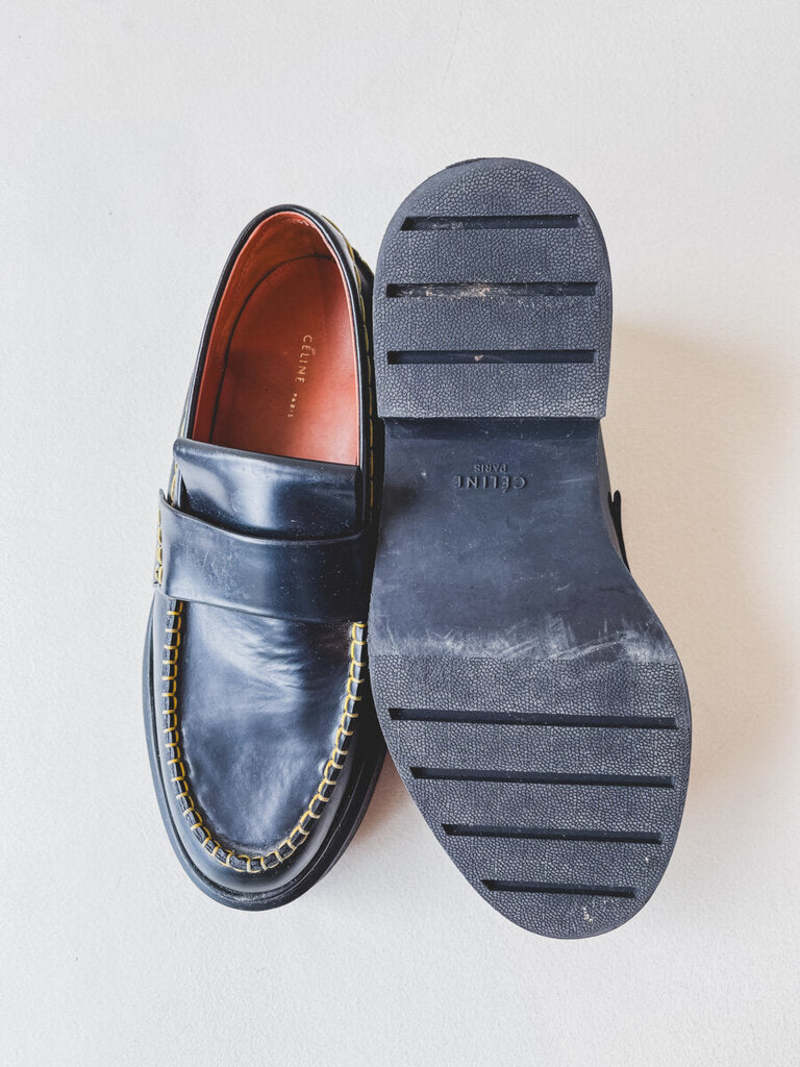 CELINE LOAFERS SIZE 38