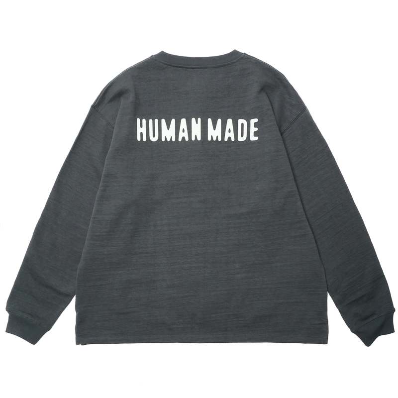 トップス HUMAN MADE HENLEY NECK L/S T-SHIRT Human Made - Henley Neck Long Sleeve T-shirt | HBX