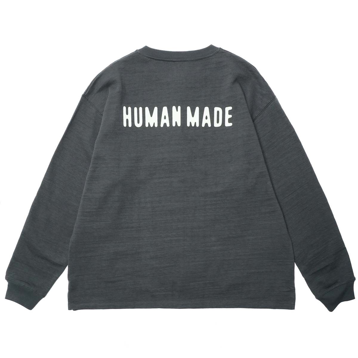Human Made OVERSIZED HENLEY NECK L/S T-SHIER - NAVY | Garmentory