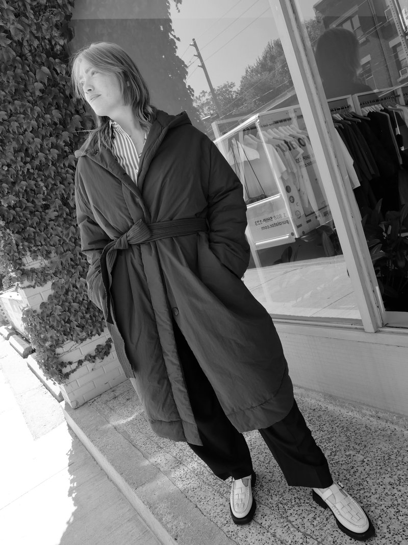 Studio Nicholson KARIBA COAT - BLACK Studio Nicholson KARIBA COAT - BLACK