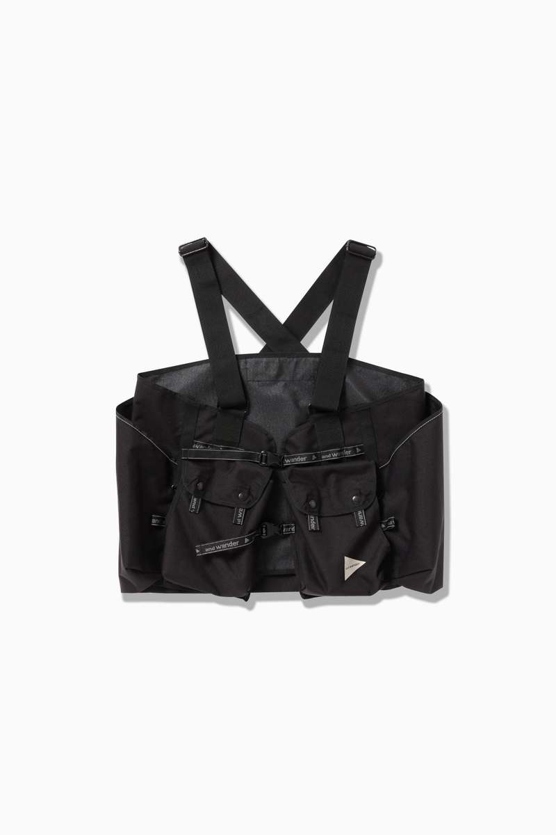 and wander Field Vest - Black | Garmentory