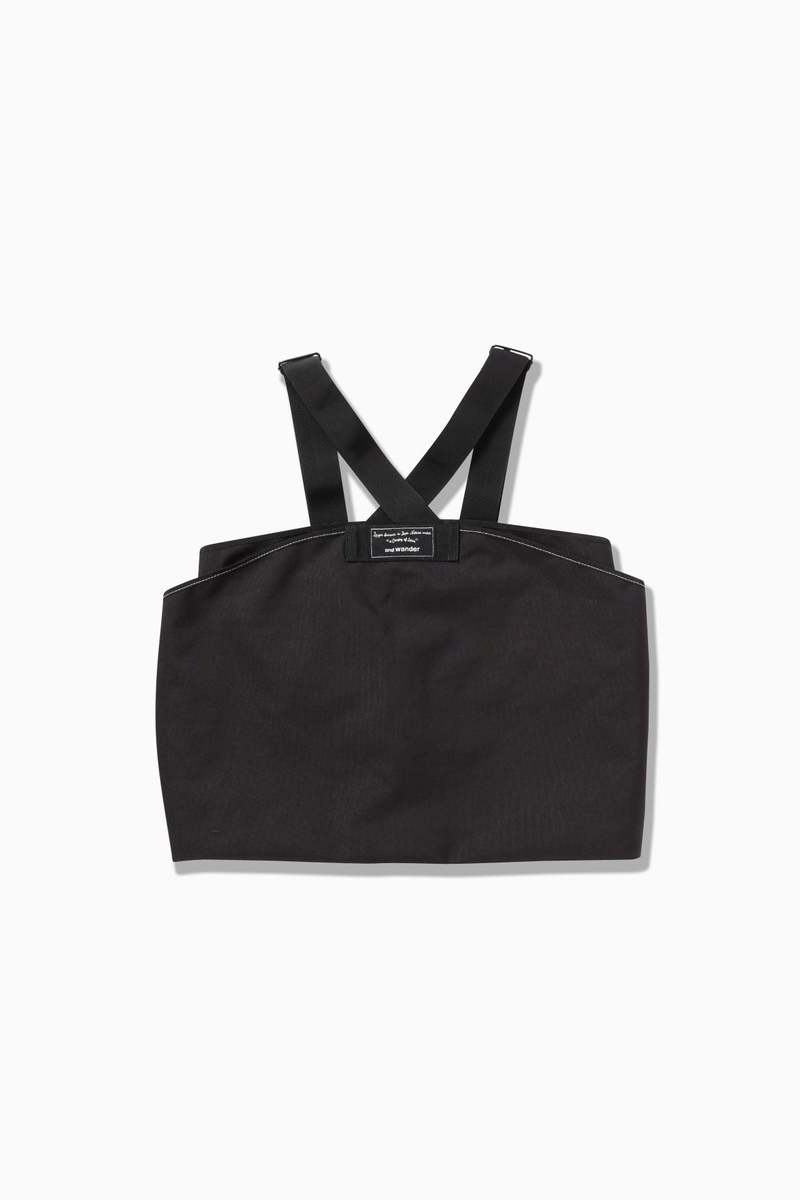 and wander Field Vest - Black | Garmentory