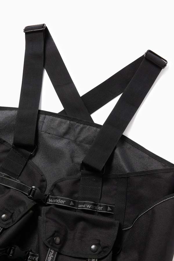 and wander Field Vest - Black | Garmentory