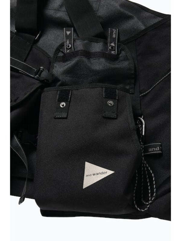 and wander Field Vest - Black | Garmentory