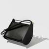 Dotlinesurface Mailbox Bag - Black - Thumbnail 4