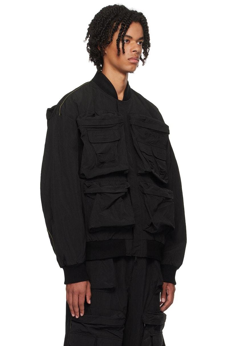 ジャケット・アウター diesel J-Stain-Short 23fw jacket Diesel Black J-Stain-Short Jacket | Garmentory