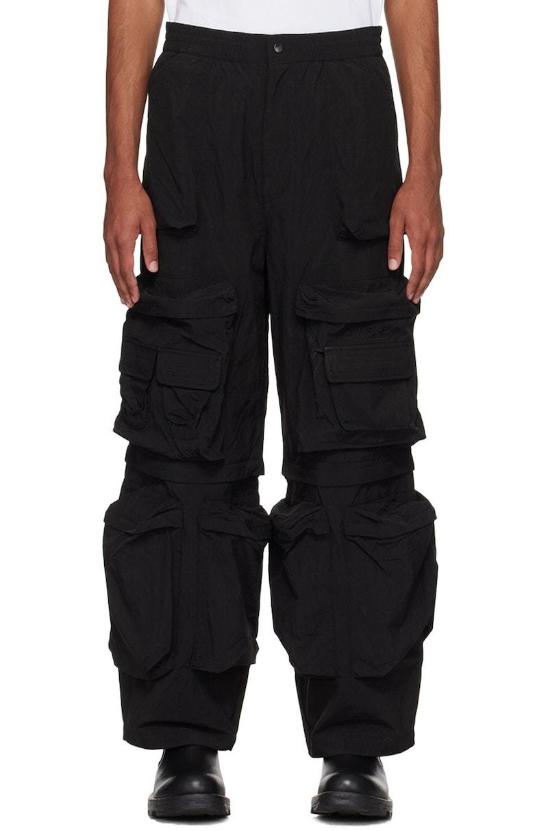 Diesel Black P-Staind Cargo Pants | Garmentory