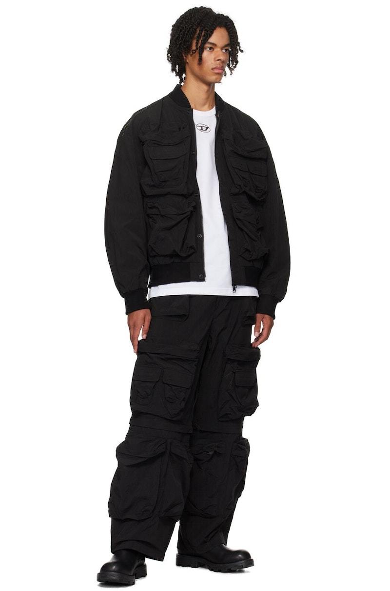 Diesel Black P-Staind Cargo Pants | Garmentory