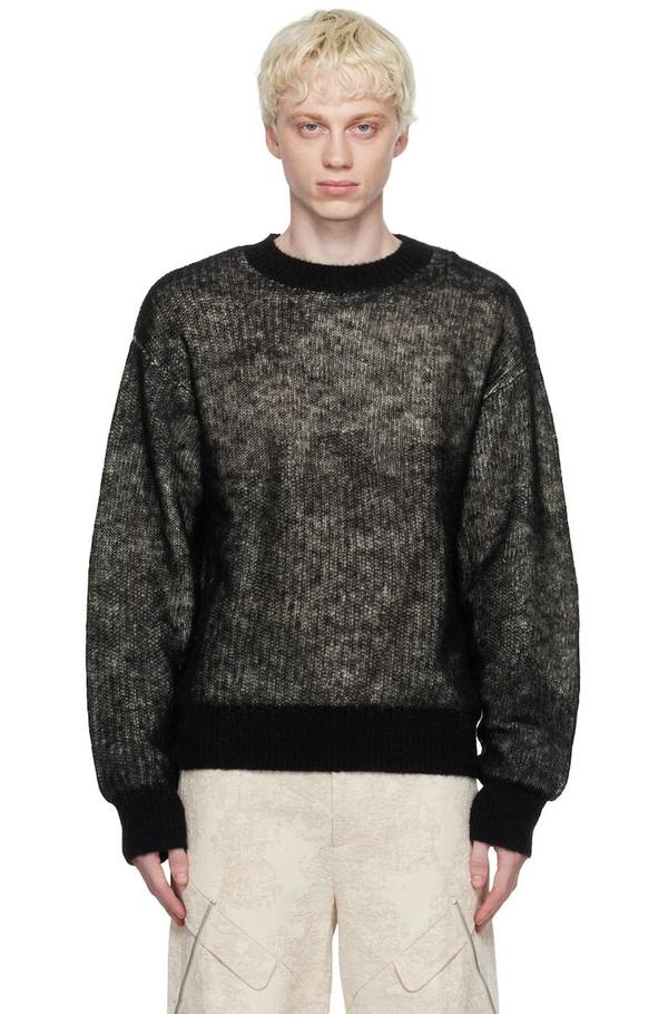 HELIOT EMIL Black Swivel Sweater | Garmentory