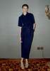 OhSevenDays Beatrice Boilersuit - Navy - Thumbnail 1