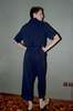 OhSevenDays Beatrice Boilersuit - Navy - Thumbnail 3