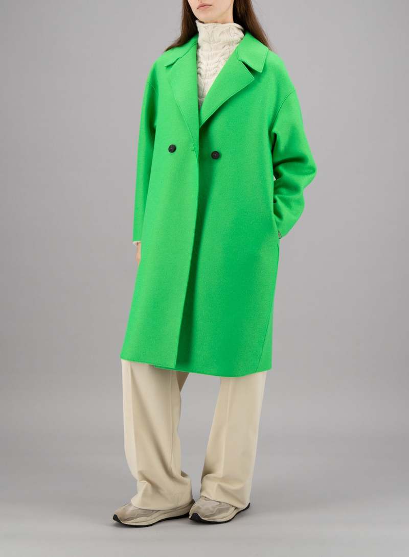 harris wharf green coat