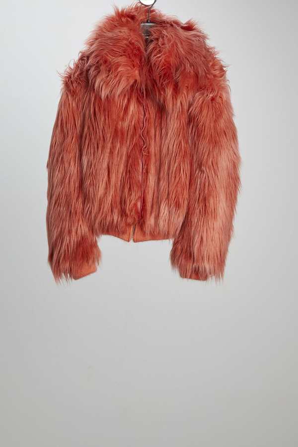 Hache Panther Fur Jacket - Pink Hache Panther Fur Jacket - Pink