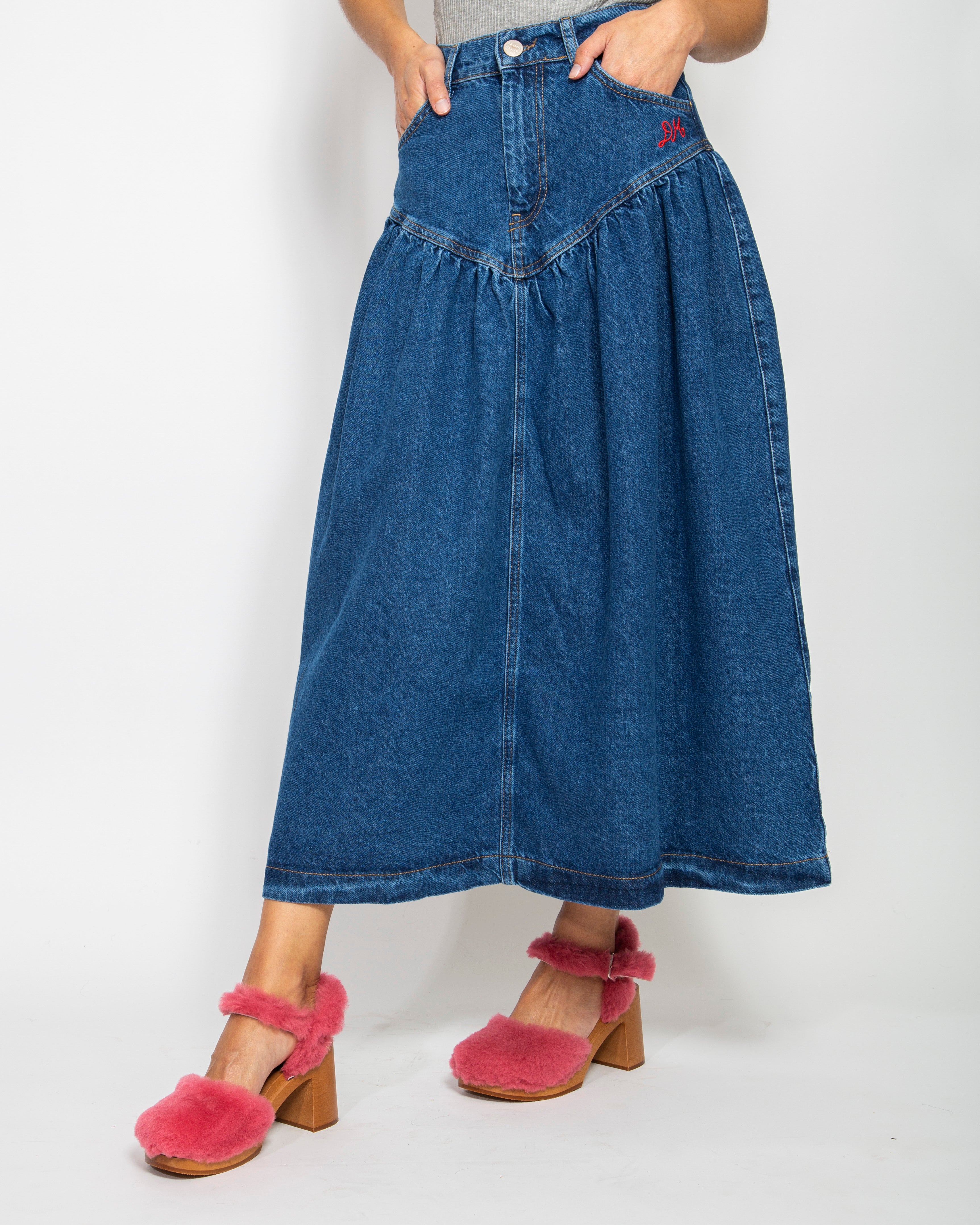 Swedish Hasbeens Fluff Sandal - Pink | Garmentory