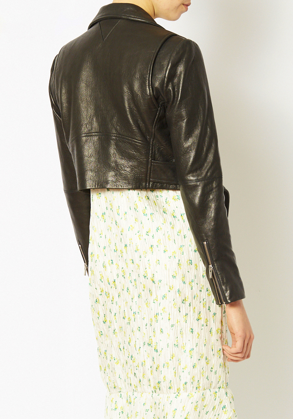 veda leather biker jacket