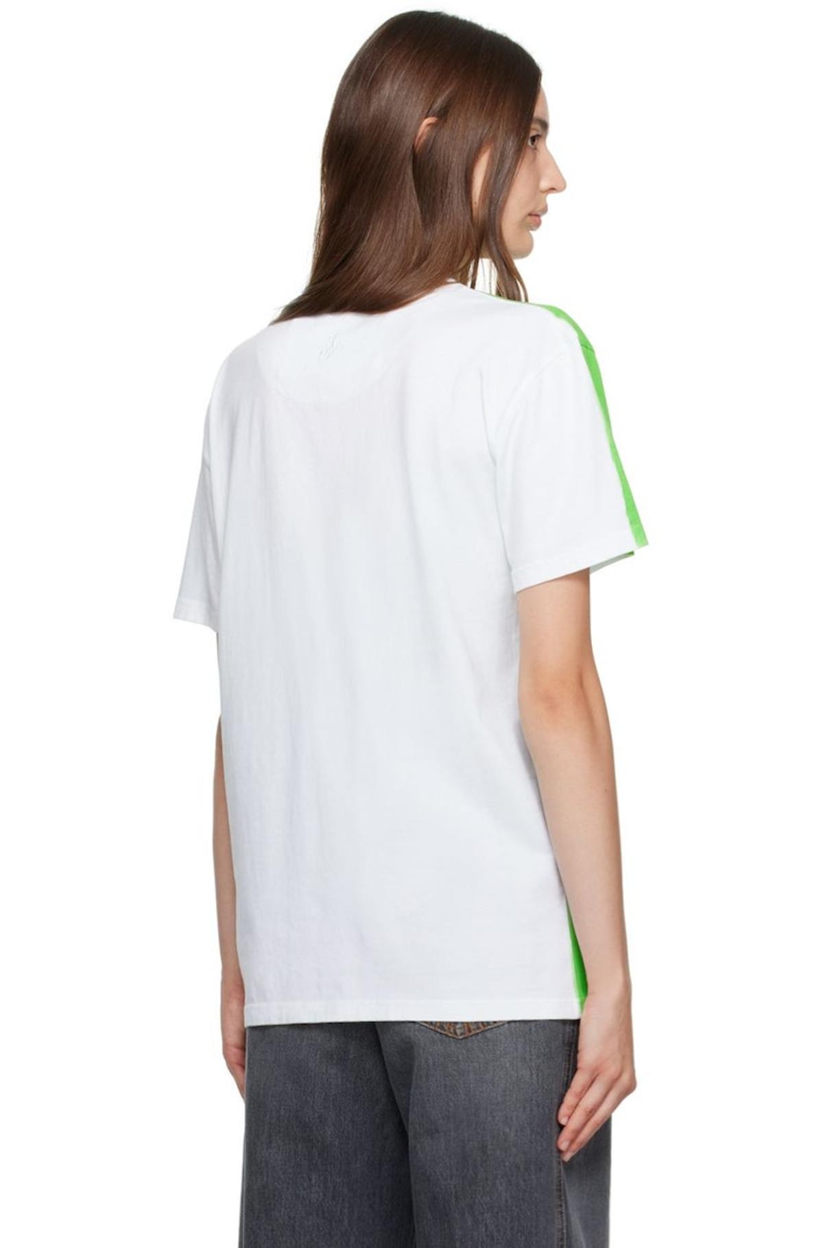 JW Anderson White & Green Michael Clark Edition T-Shirt