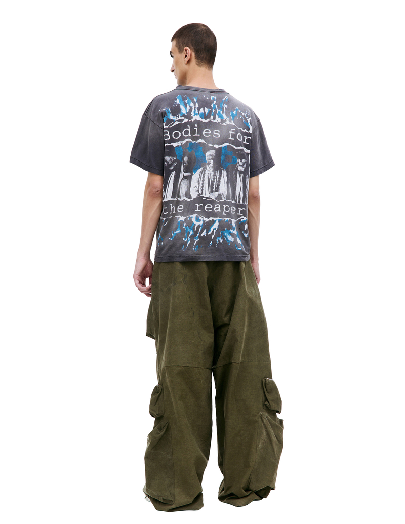 Saint Michael Bodies For The Reaper Printed T-shirt | Garmentory