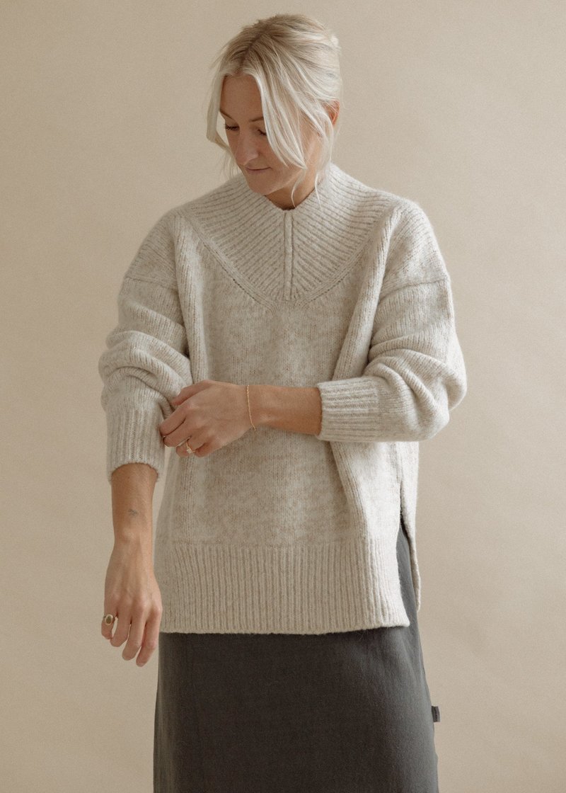 Micaela Greg Coco Sweater - Cream Micaela Greg Coco Sweater - Cream