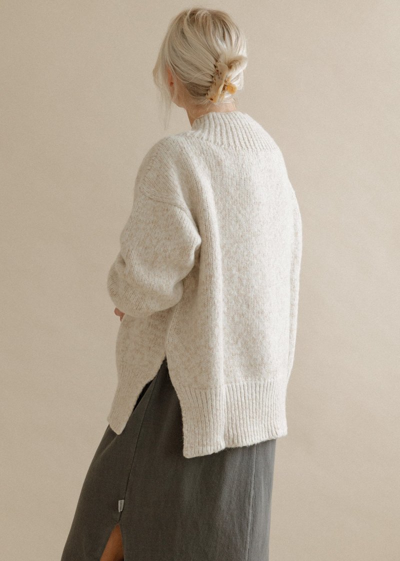 Micaela Greg Coco Sweater - Cream Micaela Greg Coco Sweater - Cream