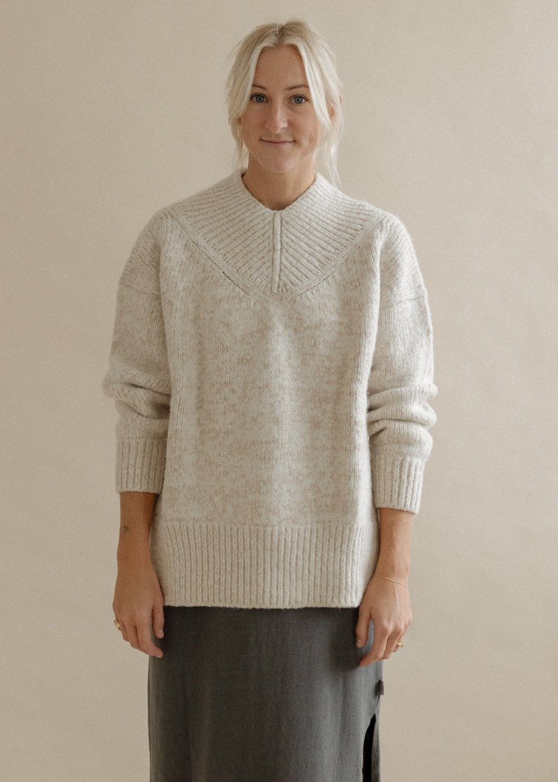 Micaela Greg Coco Sweater - Cream Micaela Greg Coco Sweater - Cream