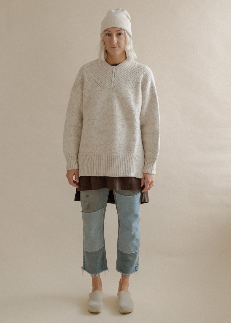 Micaela Greg Coco Sweater - Cream Micaela Greg Coco Sweater - Cream