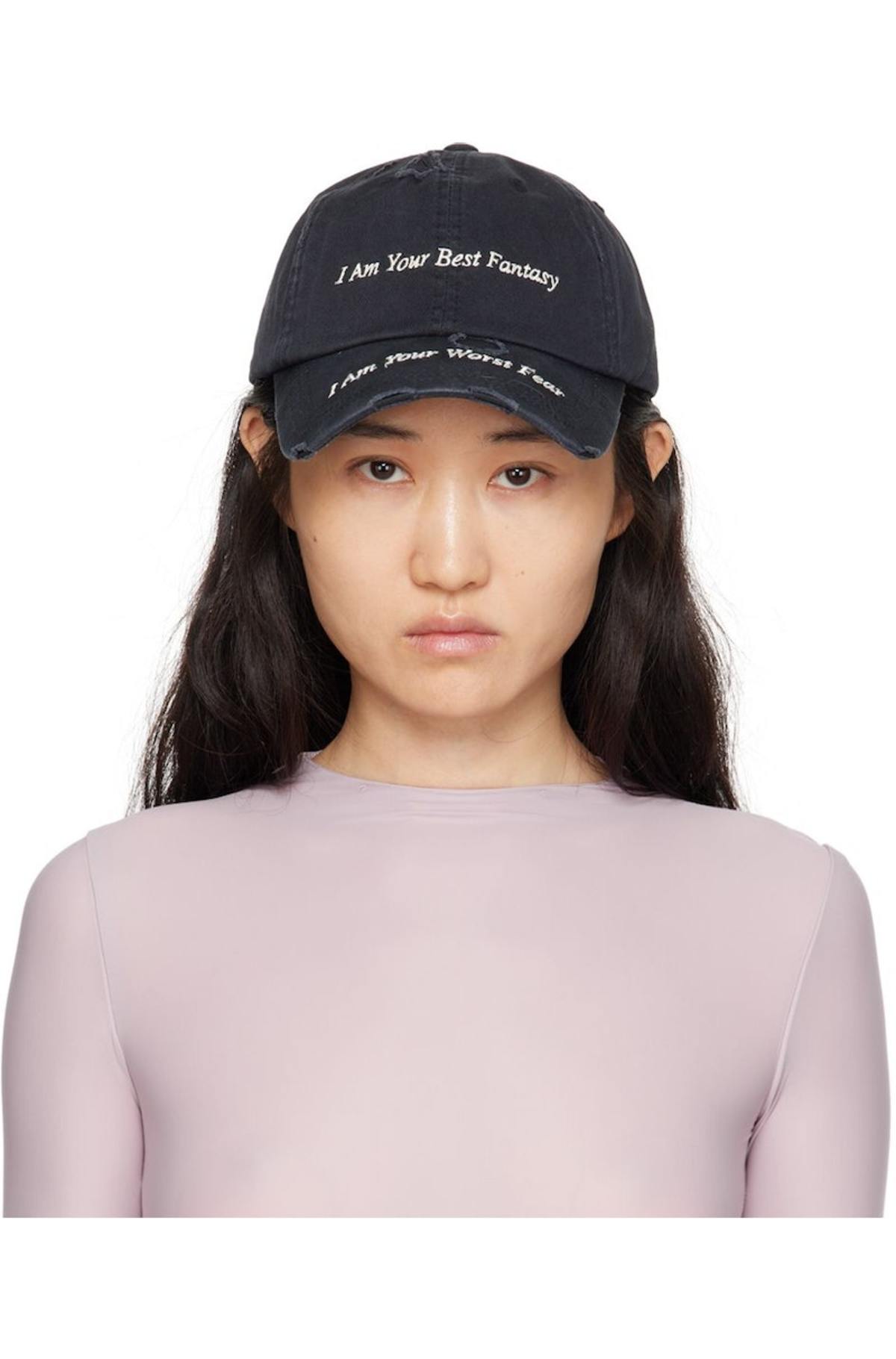 帽子 MISBHV MISBHV エンブロイダリー キャップ | グレー | FARFETCH JP