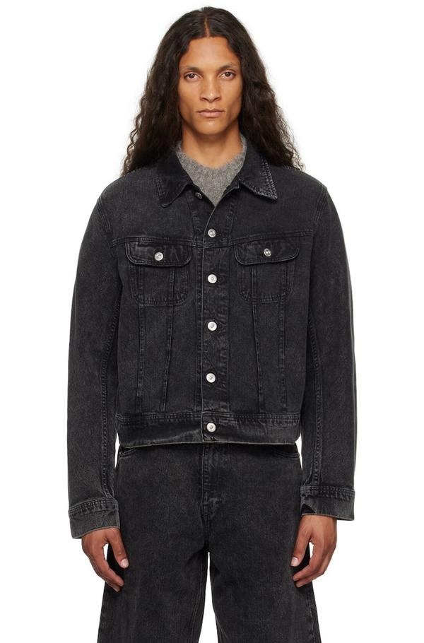 Our Legacy Rodeo Denim Jacket - Overdyed Black | Garmentory