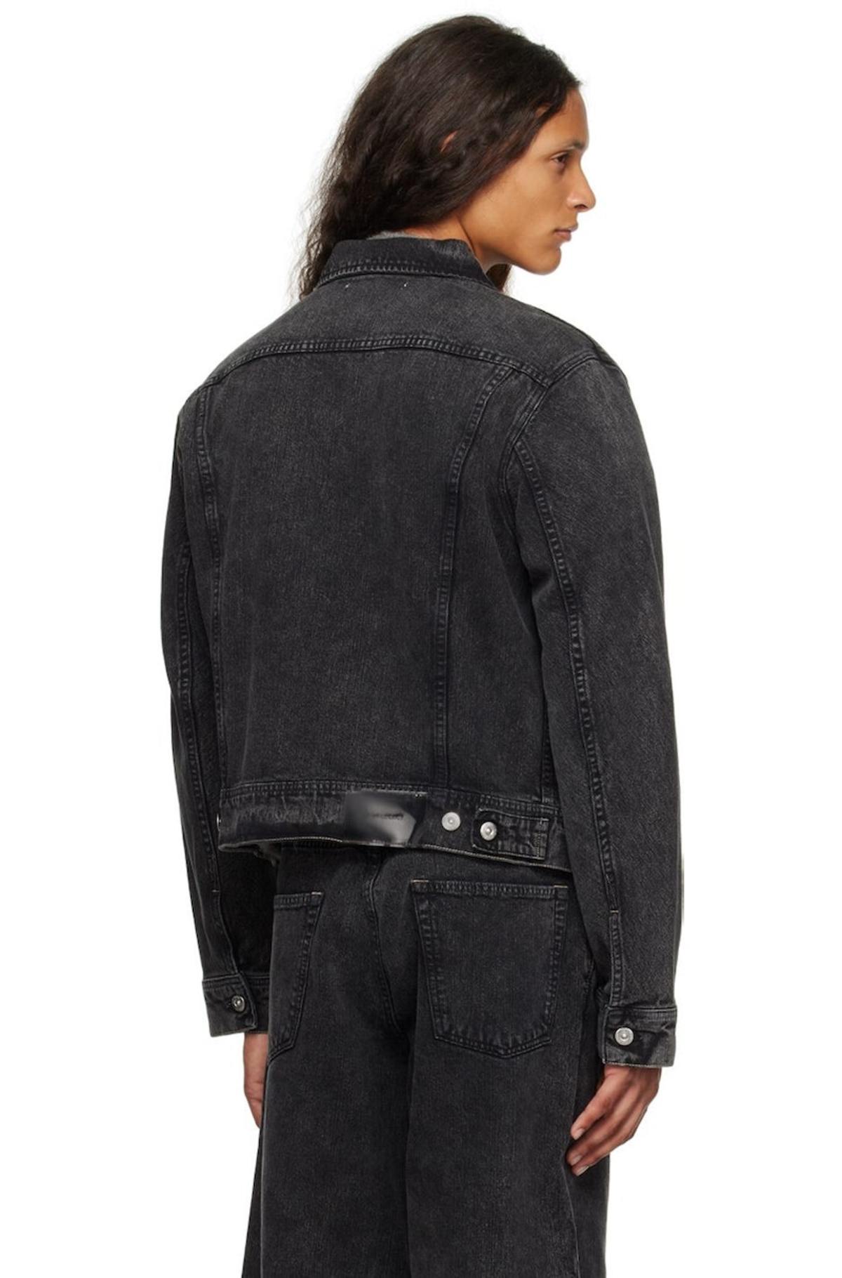 Our Legacy Rodeo Denim Jacket - Overdyed Black | Garmentory