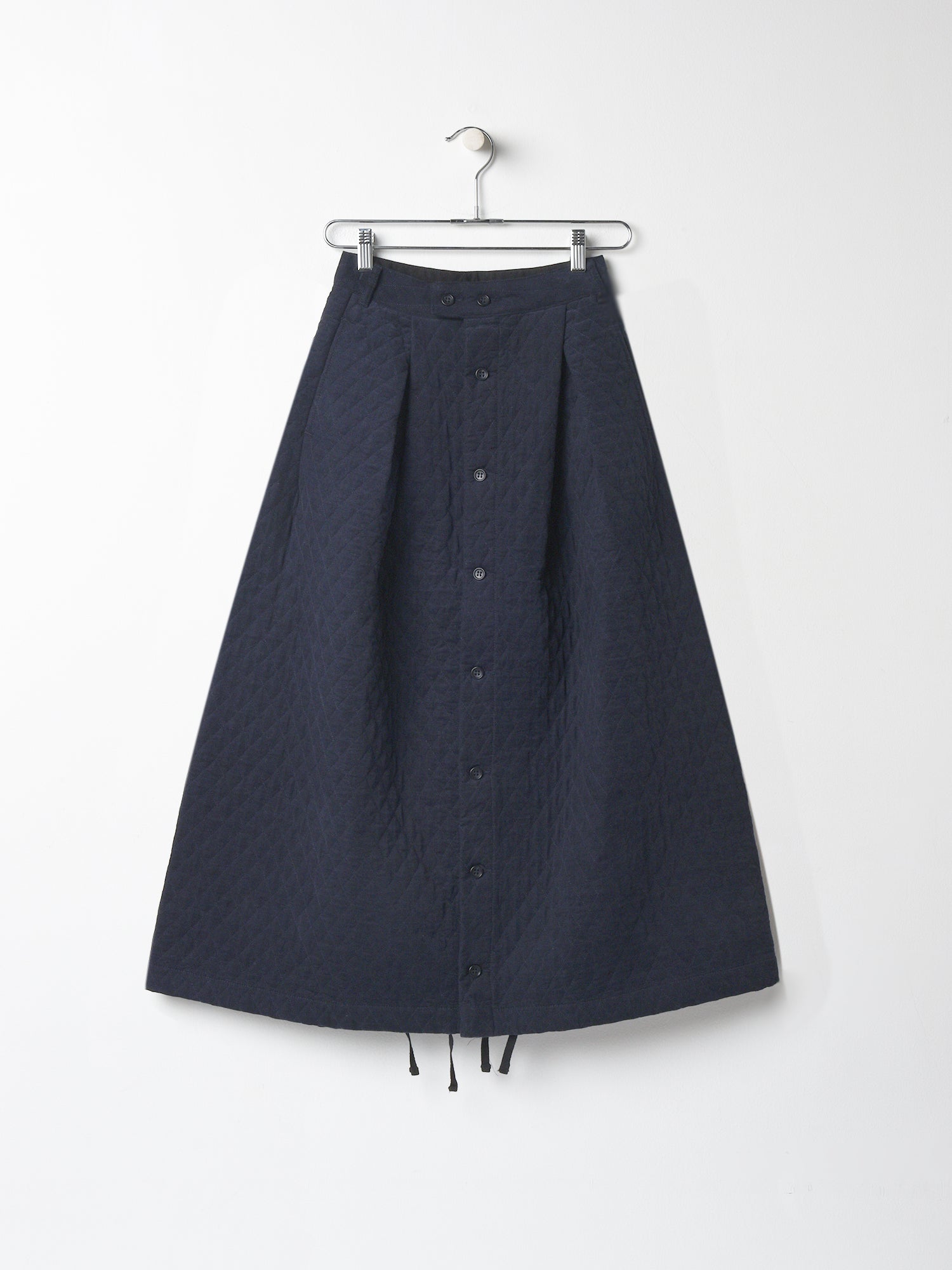 Engineered Garments CP Quilted Corduroy Tuck Skirt - Dark
