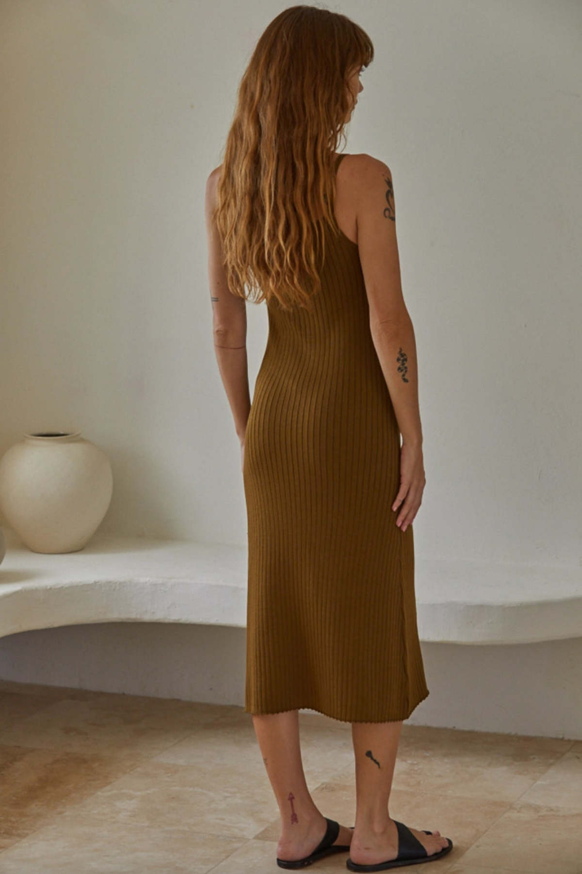 urban outfitters brown dress Urban Outfitters Brown Mesh Dress UO Samara Mesh Strapless Stretch Midi Dress Urban Outfitters
