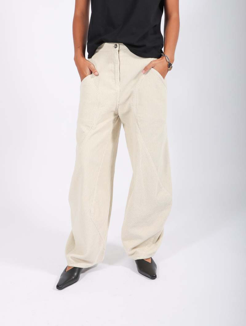 パンツ HENRIK Vibskov DIGI CORDUROY PANT FOG Henrik Vibskov Digi Corduroy Pants in Black – No.6 Store